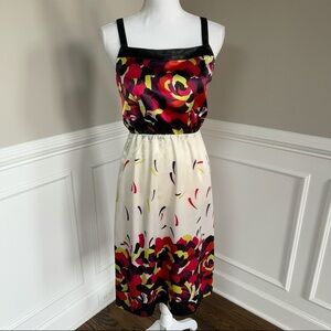 Chadwick’s Collection Vibrant Floral Sleeveless Dress Size 6
